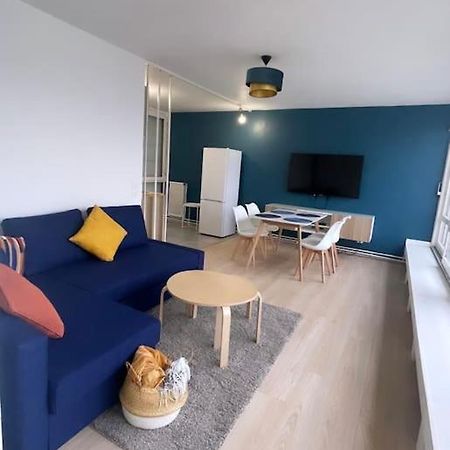 T2 Renove Avec Terrasse Proche Paris Et Disneyland Champs-Sur-Marne Exteriör bild